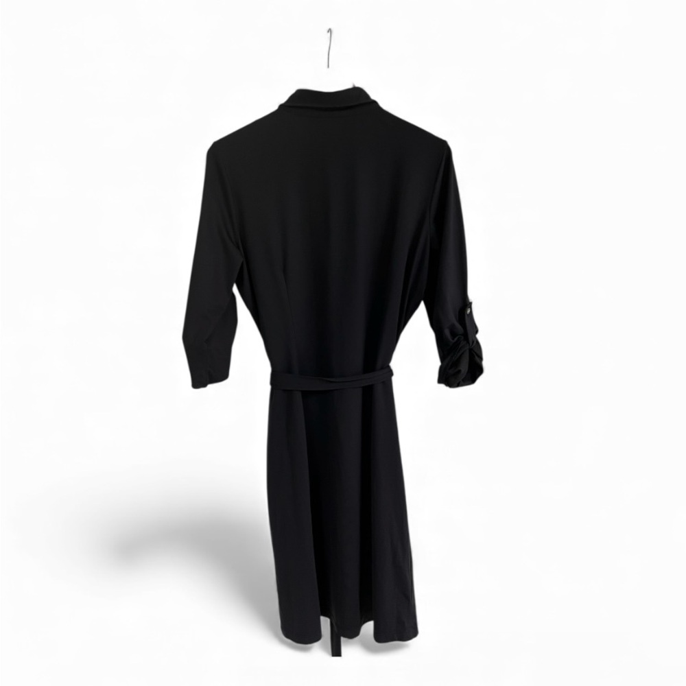 J. McLaughlin Black Long Sleeve Dress - Picture 6 of 8